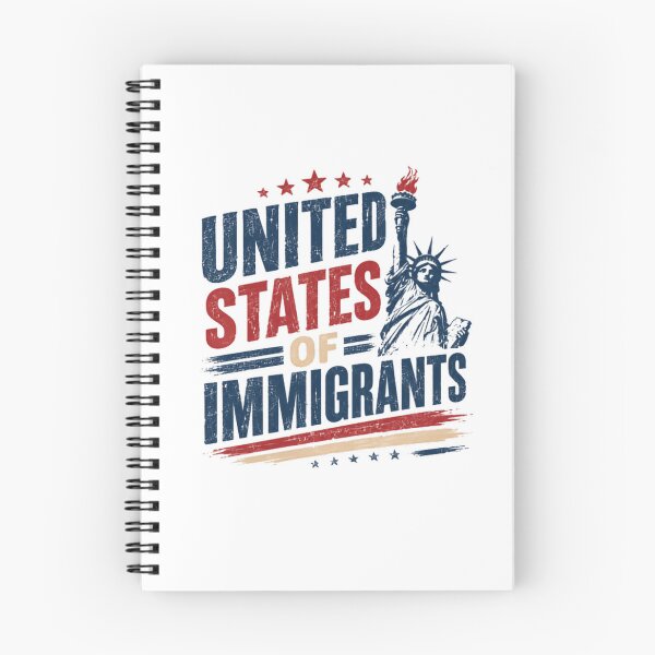 Item preview, United States Of Immigrants American Heritage Patriotism designed and sold by RetroMini2026.