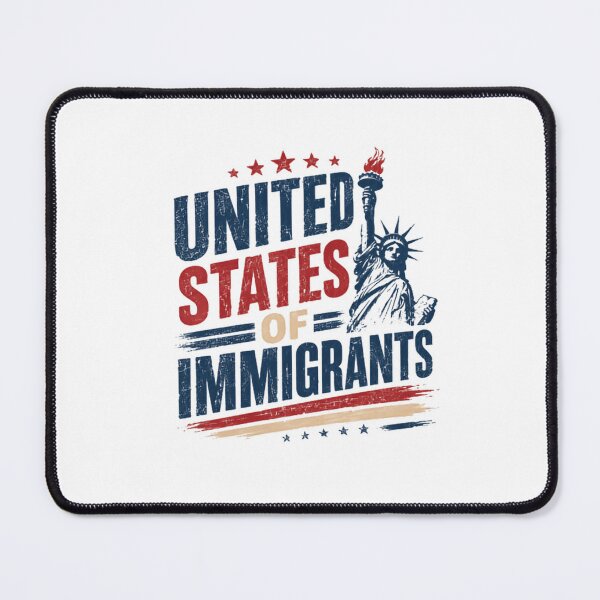 Item preview, United States Of Immigrants American Heritage Patriotism designed and sold by RetroMini2026.