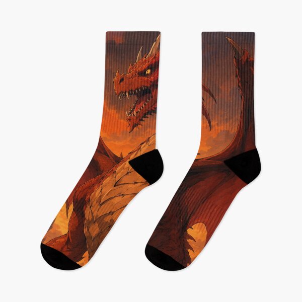 Aperçu de l'œuvre Monstre Dragon Rouge de DnD créée et vendue par bapupa.