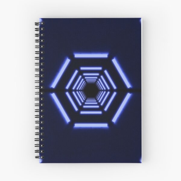 Item preview, Hexagonal Tunnel & Blue Neon Lights designed and sold by Electric Shock!! Design.