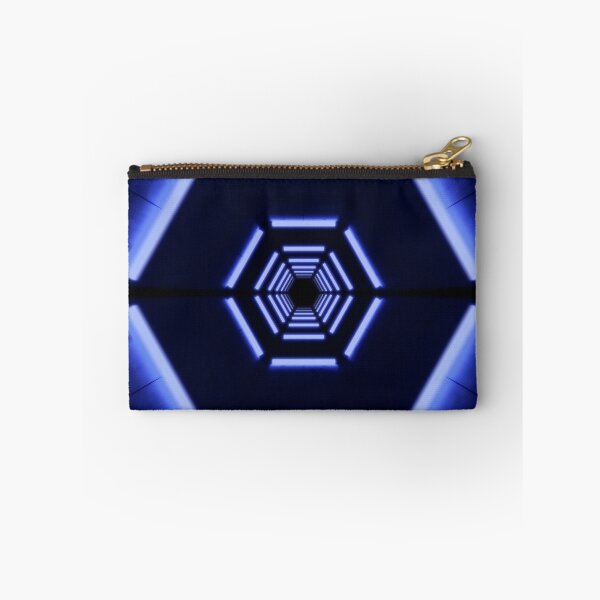 Item preview, Hexagonal Tunnel & Blue Neon Lights designed and sold by Electric Shock!! Design.
