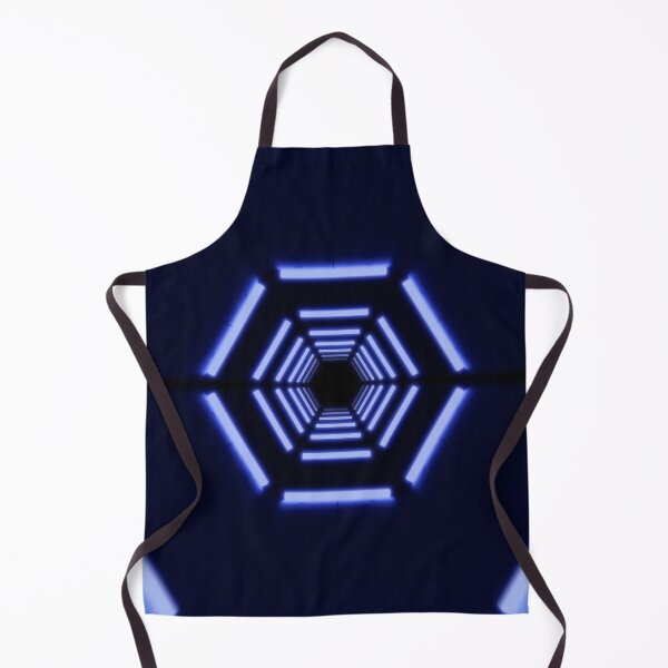 Item preview, Hexagonal Tunnel & Blue Neon Lights designed and sold by Electric Shock!! Design.