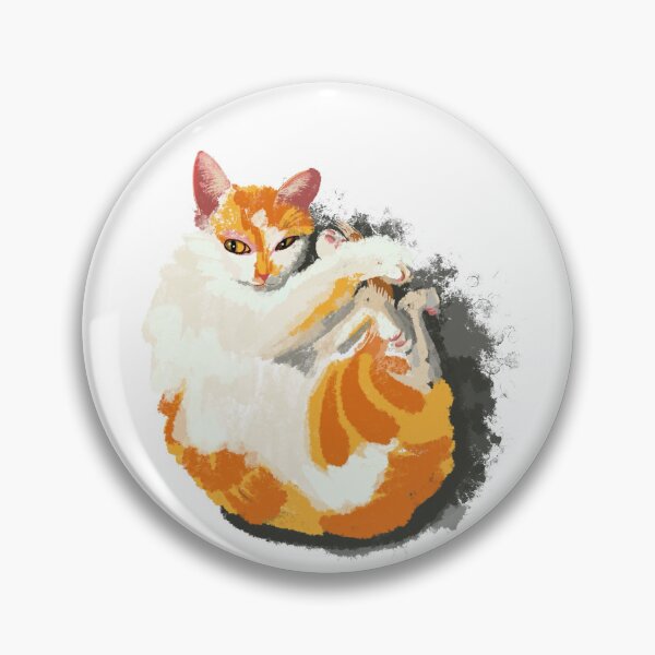 Item preview, Cuddly Ginger Kitty Watercolor Cat Art Tote designed and sold by mj0128.