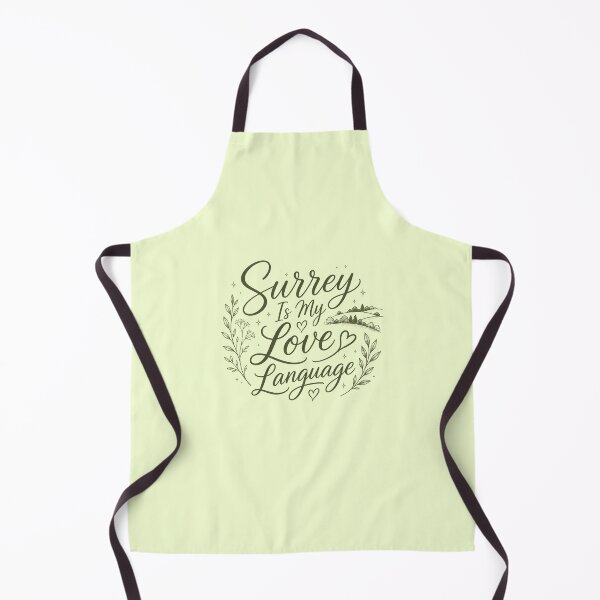 Item preview, Surrey Is My Love Language | Cute Surrey Cottagecore Typography Design designed and sold by ThatSurreyLife.