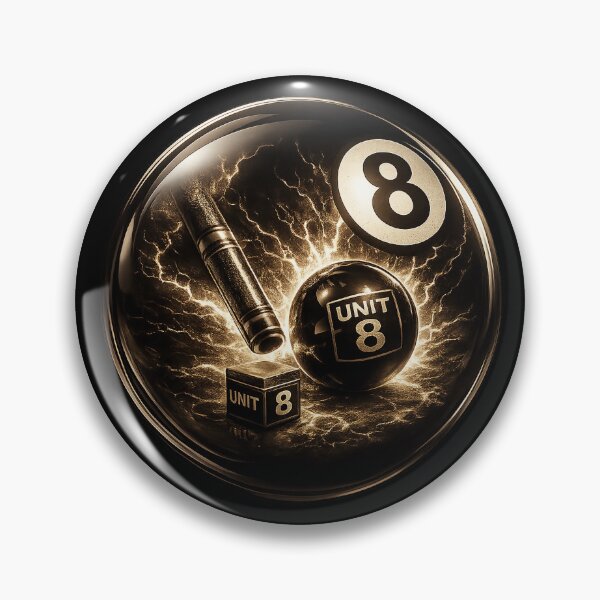 Item preview, Unit 8 After Hours Club: The Eight Ball Retro Orb designed and sold by AfterDarkVisuals.