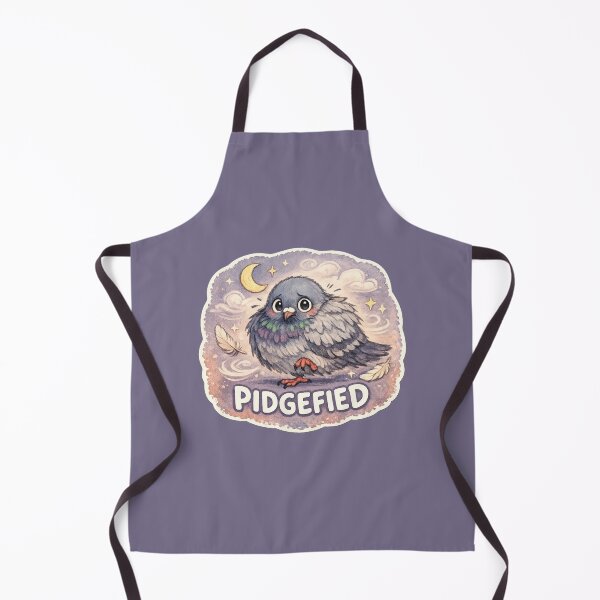 Item preview, Pidgefied Nervous Pigeon Badge designed and sold by ChirpInc.