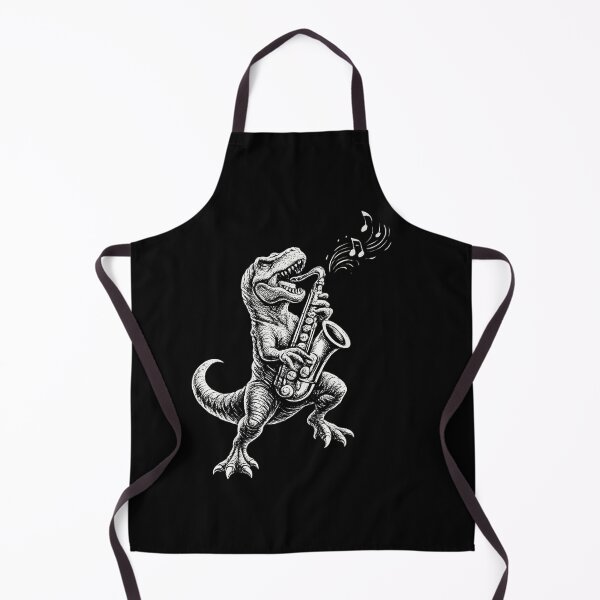 Item preview, Funny T-Rex Playing Saxophone Dinosaur Musician Design designed and sold by LiftyGifts.