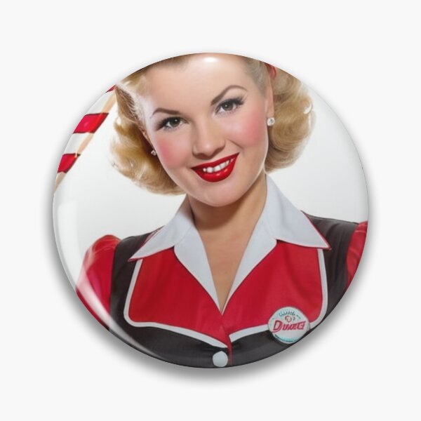 Item preview, Art - Vintage Waitress, Glamorous Appeal of American Diners designed and sold by Beat-It.
