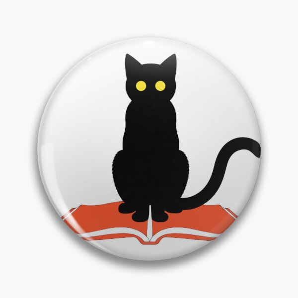 Item preview, Midnight Black Cat Reading Books Halloween Gothic Book Lover Gift designed and sold by Charonde.