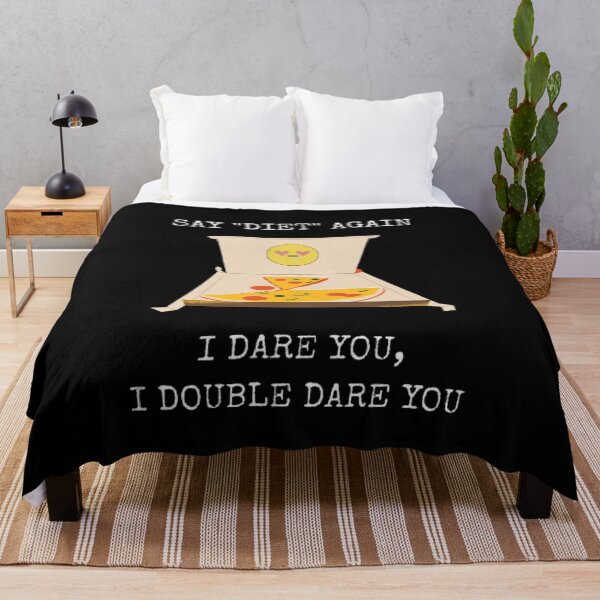 Item preview, Say Diet Again I Double Dare You Funny Food Humor designed and sold by Mircea786.