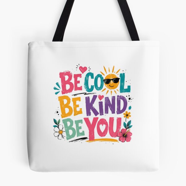 Item preview, Be Cool Be Kind Be You Inspirational Kindness Self Acceptance Good Vibes designed and sold by RetroMini2026.
