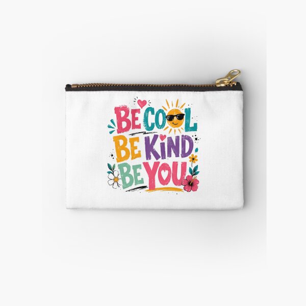 Item preview, Be Cool Be Kind Be You Inspirational Kindness Self Acceptance Good Vibes designed and sold by RetroMini2026.