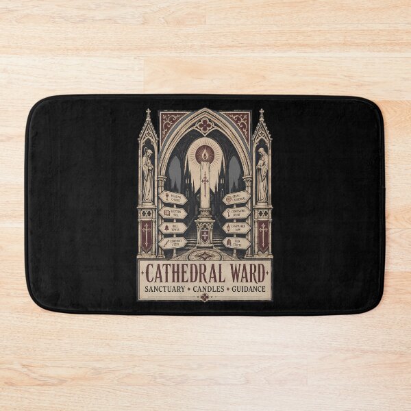 Item preview, Cathedral Ward Pilgrim Guide Poster designed and sold by agearb.