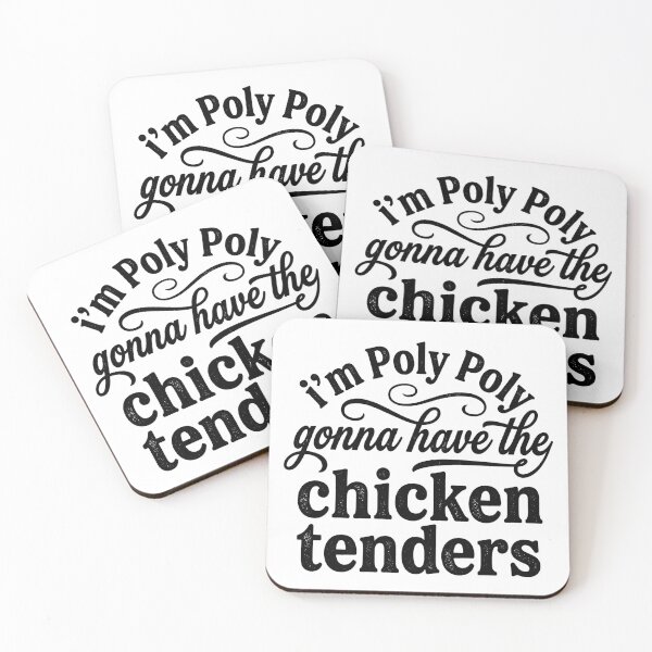 Artikelvorschau, Ich bin Poly Poly und werde die Chicken Tenders haben (Lustiger Humor) entworfen und verkauft von hemagamo.