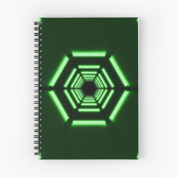 Item preview, Hexagonal Tunnel & Green Neon Lights designed and sold by Electric Shock!! Design.