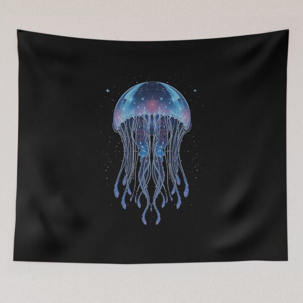 Item preview, Bioluminescent Jellyfish (Cosmos Style) designed and sold by Interdit.
