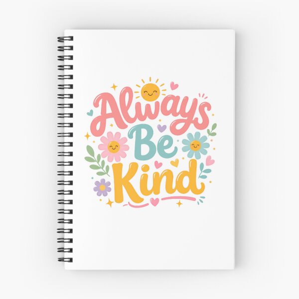 Item preview, Always Be Kind Inspirational Quote Positive Message designed and sold by RetroMini2026.
