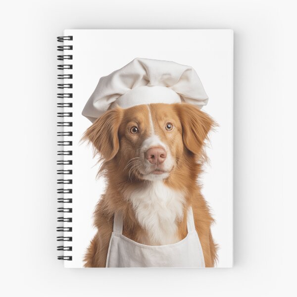 Item preview, Nova Scotia Duck Tolling Retriever Chef Dog Funny Cooking Apron Hat designed and sold by LazyOwlStore.