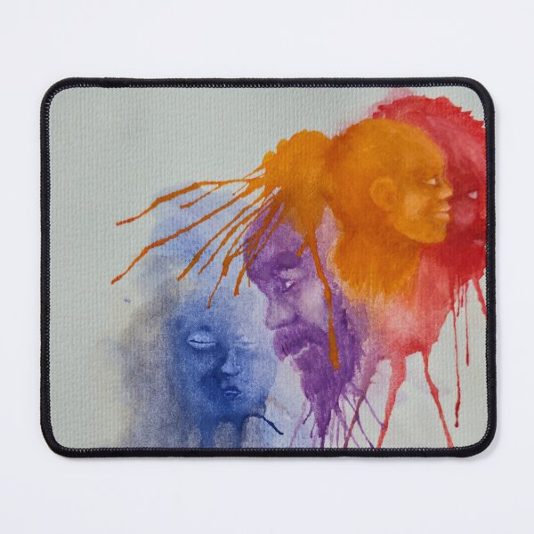Item preview, Traces of Life – Abstract Watercolor Portrait designed and sold by MAVALFI.