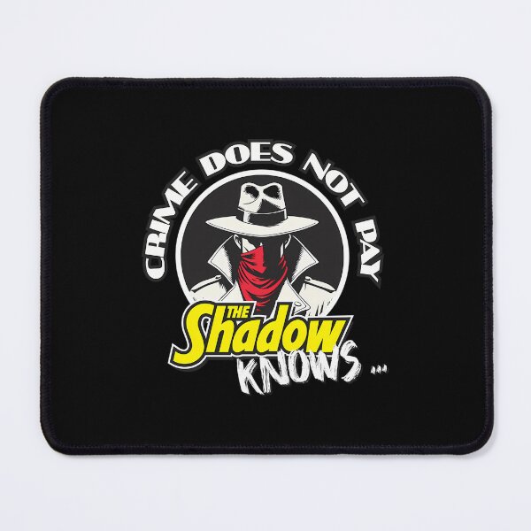 Item preview, Crime Does Not Pay - The Shadow Knows designed and sold by kawaii kid.