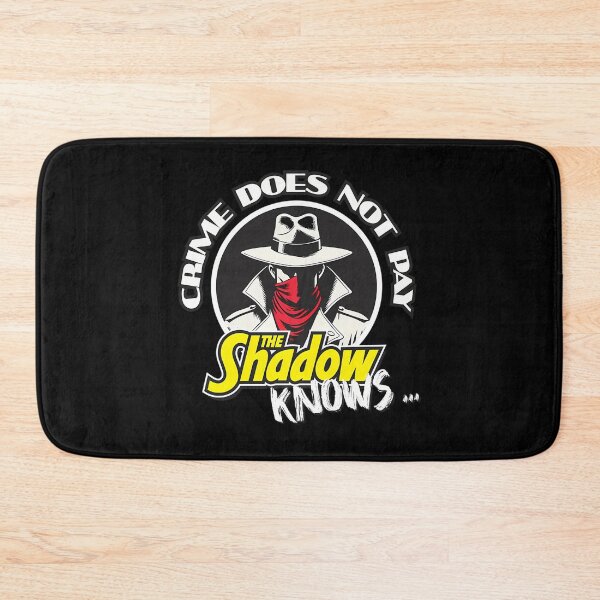 Item preview, Crime Does Not Pay - The Shadow Knows designed and sold by kawaii kid.