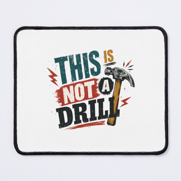 Item preview, This Is Not A Drill Builder Handyman Construction Carpenter Gift designed and sold by RetroMini2026.