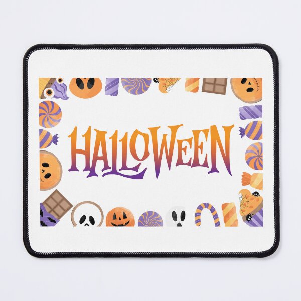 Item preview, Spooky Halloween Candy Frame Typography Design designed and sold by Alexacarmen.