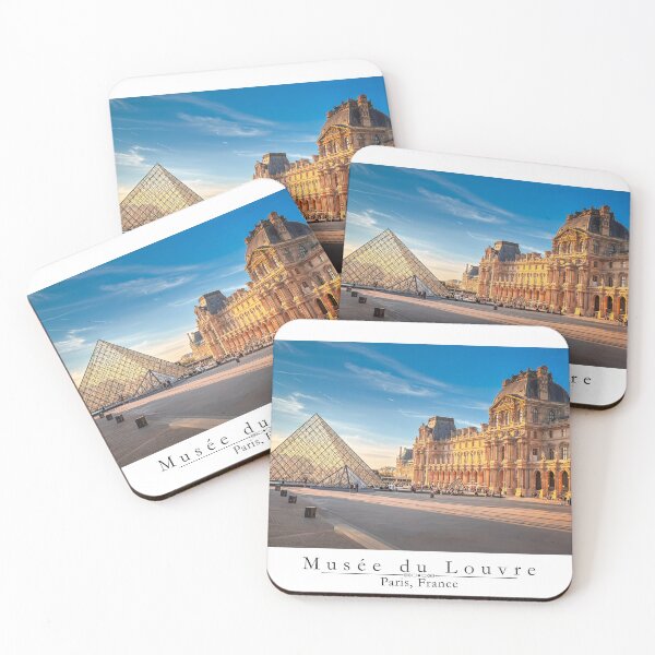 Item preview, Louvre Museum and Pyramid at Sunset designed and sold by Craig Bernstein.