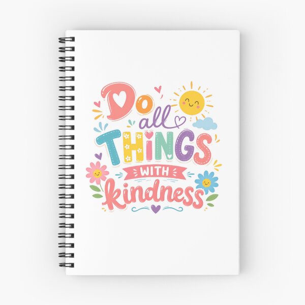 Item preview, Do All Things With Kindness Inspirational Kindness Positive Message designed and sold by RetroMini2026.