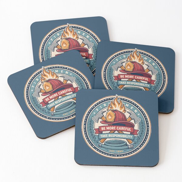 Item preview, Be more careful, take responsibility - Homage to firemen designed and sold by ParadoxParadox.