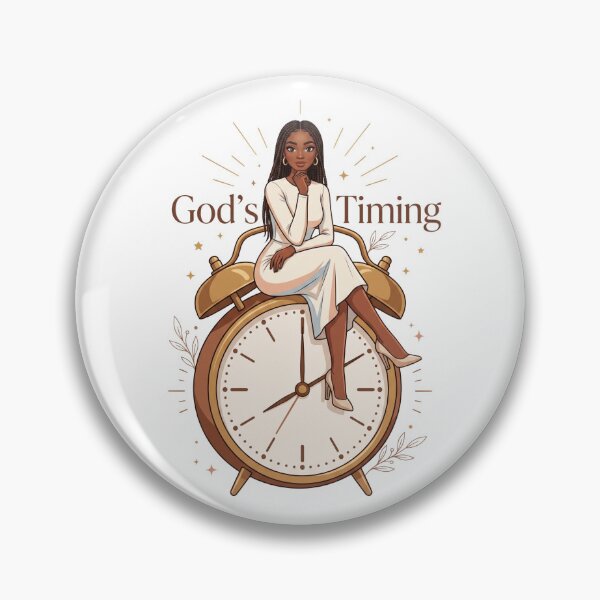 Item preview, God's Timing - Black Woman With Dress designed and sold by Amanio.