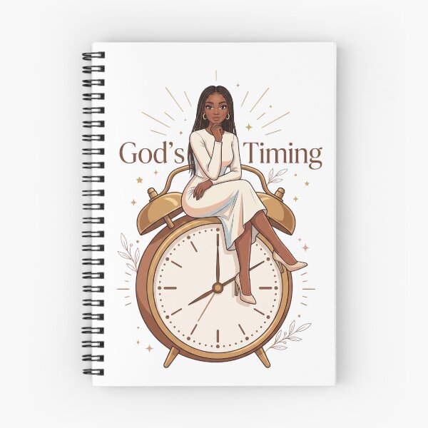 Item preview, God's Timing - Black Woman With Dress designed and sold by Amanio.