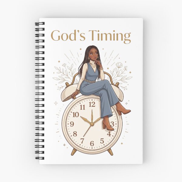 Item preview, God's Timing - Black Woman With Jumpsuit designed and sold by Amanio.