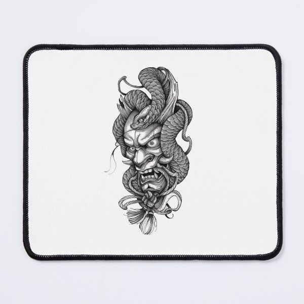 Item preview, Hannya Mask Serpent designed and sold by Mystic & Celestial Art.