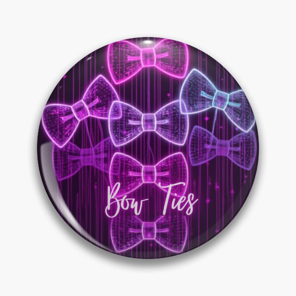Item preview, Neon Bow Ties - Light-Up Bow Ties and Cyberpunk Style designed and sold by SatinPosterCo.