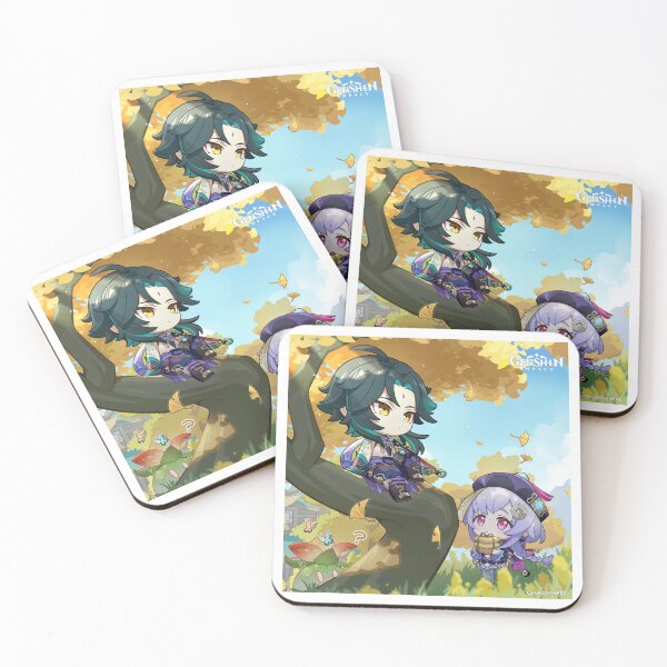 Item preview, Xiao and Qiqi designed and sold by Lauwuuh.
