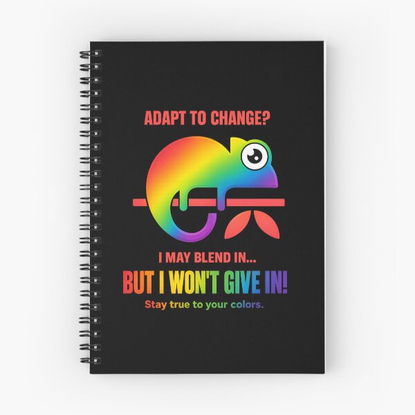 Item preview, Adapt to Change? | Authenticity Chameleon – Rainbow Edition designed and sold by kjson1.