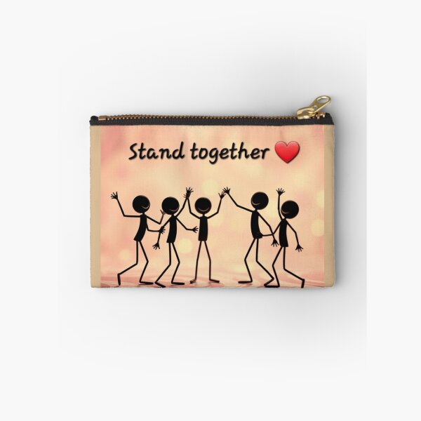 Item preview, Standing together illustration  designed and sold by Fayes4Art.