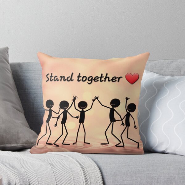 Item preview, Standing together illustration  designed and sold by Fayes4Art.
