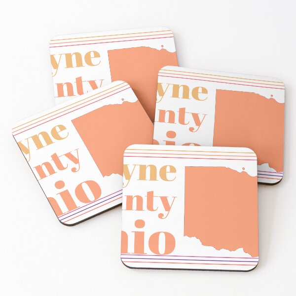 Item preview, Wayne County Ohio Highlighted on State Map designed and sold by TheIconSmith.