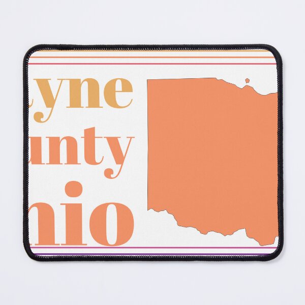 Item preview, Wayne County Ohio Highlighted on State Map designed and sold by TheIconSmith.