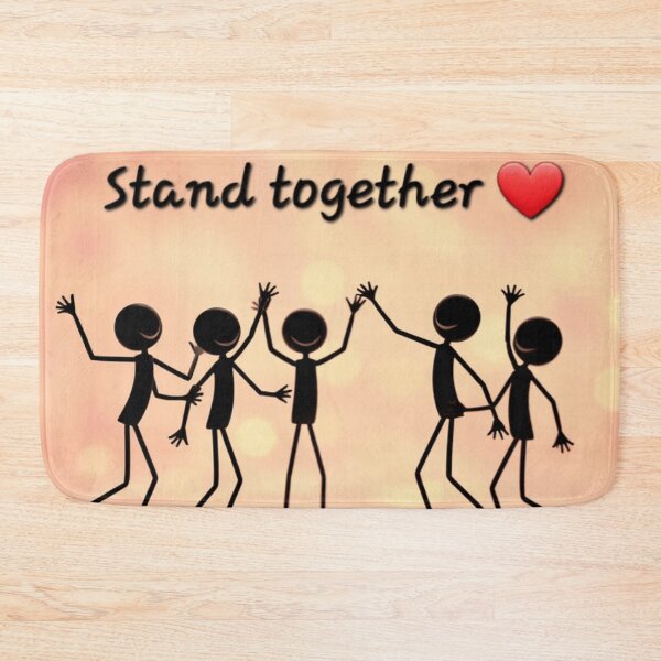 Item preview, Standing together illustration  designed and sold by Fayes4Art.