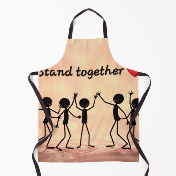 Item preview, Standing together illustration designed and sold by Fayes4Art.