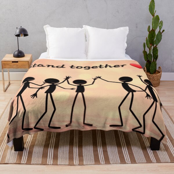 Item preview, Standing together illustration designed and sold by Fayes4Art.
