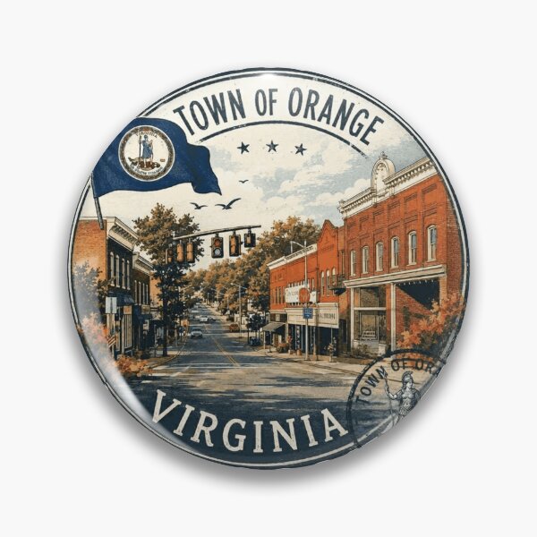 Item preview, Town Of Orange Virginia designed and sold by erkinmaddison.