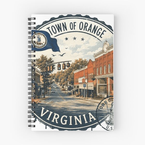 Item preview, Town Of Orange Virginia designed and sold by erkinmaddison.