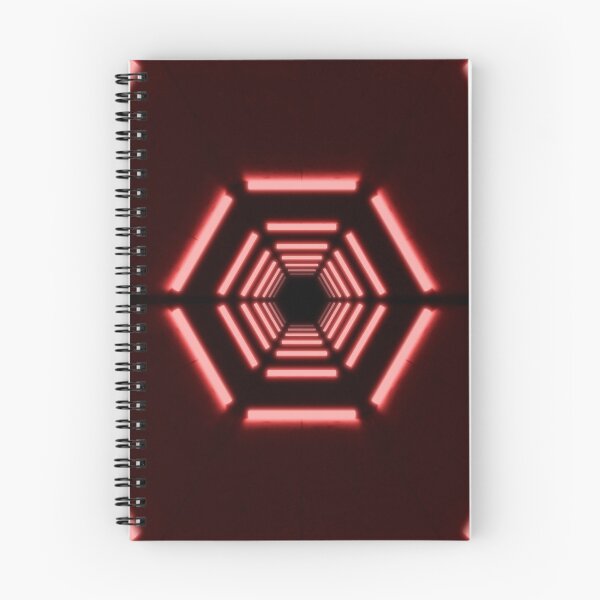 Item preview, Hexagonal Tunnel & Red Neon Lights designed and sold by Electric Shock!! Design.
