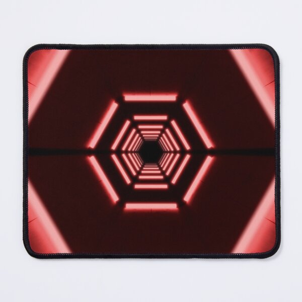 Item preview, Hexagonal Tunnel & Red Neon Lights designed and sold by Electric Shock!! Design.
