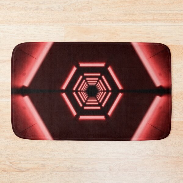 Item preview, Hexagonal Tunnel & Red Neon Lights designed and sold by Electric Shock!! Design.