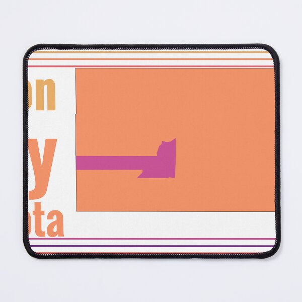Item preview, Pennington County South Dakota Highlighted on State Map designed and sold by TheIconSmith.